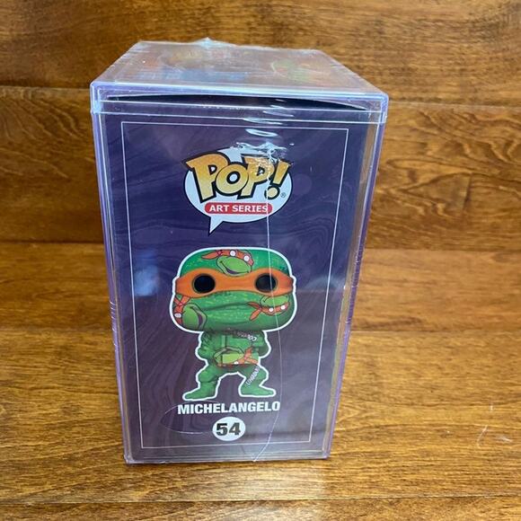 FUNKO Teenage Mutant Ninja Turtles Michaelangelo Art Series Funko Pop - Picture 4 of 5